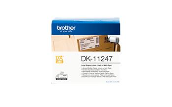 Brother - DK-11247 (papírové velké adresní štítky - 180 ks) 103mm x 164mm