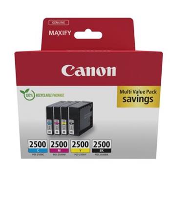 Canon cartridge INK PGI-2500 BK/C/M/Y MULTI / 1x29,1ml + 3x9,6ml