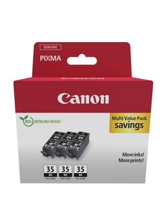 Canon cartridge PGI-35Bk Black (PGI35BK) Triple Pack / 3x Black / 3x9,3ml