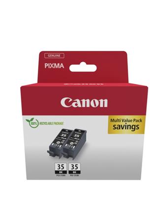 Canon cartridge PGI-35Bk Black (PGI35BK) Twin pack / 2x Black / 2x9,3ml