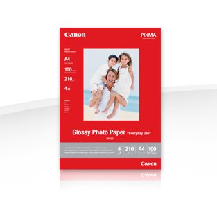 Canon fotopapír GP-501 - 10x15cm (4x6inch) - 100 listů - lesklý