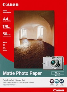 Canon fotopapír MP-101 - A4 - 170g/m2 - 50 listů - matný