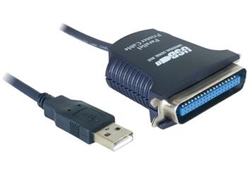 DeLock Konvertor USB->Centronics (IEEE-1284), kabel 0,8 m