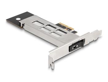 Delock Mobilní přihrádka s kartou PCI Express na 1 x SSD M.2 NMVe – Low Profile