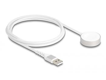 Delock Nabíjecí USB kabel pro hodinky Apple MFi, délky 1 m, bílý, magnetický