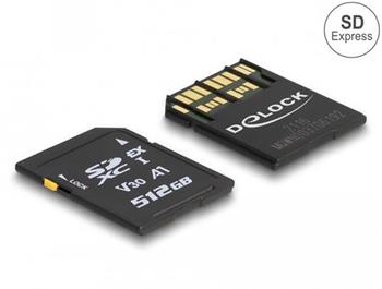 Delock Paměťová karta SD Express, 512 GB