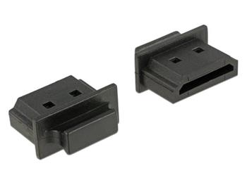 Delock Prachová záslepka pro HDMI-A samice s uchopením 10 kusů černá