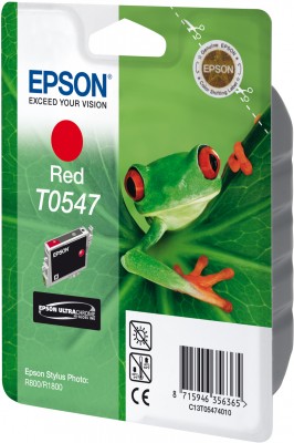 EPSON cartridge T0547 red (rosnička)