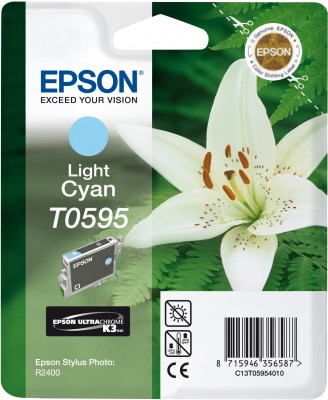 EPSON cartridge T0595 light cyan (lilie)