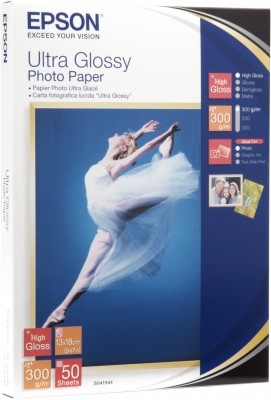EPSON paper 13x18 - 300g/m2 - 50sheets - photo ultra glossy