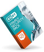 ESET Family Security Pack 10 zariadeni + update na 1 rok - elektronická licencia