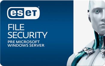 ESET File Security for Windows File Server 1 server - predĺženie o 2 roky