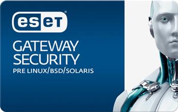 ESET Gateway Security pre Linux/BSD 11 - 25 PC - predĺženie o 1 rok