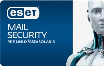 ESET Mail Security pre Linux/BSD 11 - 25 mbx - predĺženie o 1 rok