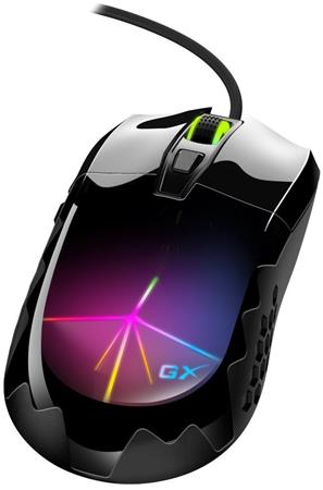 Genius GX Gaming Scorpion M715, Myš, herní, drátová, optická, 3D RGB podsvícení, 800-7200DPI, 6 tlačítek, USB, černá