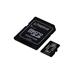 KINGSTON 128GB microSDHC CANVAS Plus Memory Card 100MB/85MBs- UHS-I class 10 Gen 3