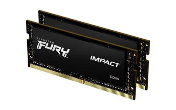 KINGSTON 64GB 2666MHz DDR4 CL16 SODIMM (Kit of 2) FURY Impact