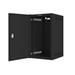 LANBERG RACK CABINET 10” WALL-MOUNT 9U/280X310 FOR SELF-ASSEMBLY WITH METAL DOOR BLACK (FLAT PACK)