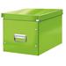LEITZ Čtvercová krabice Click&Store, velikost L (A4), zelená