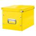 LEITZ Čtvercová krabice Click&Store, velikost M (A5), žlutá