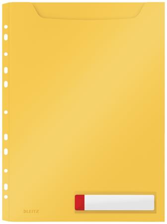 LEITZ Desky velkokapacitní Cosy A4, neprůhledný PP, 3 ks, teplá žlutá