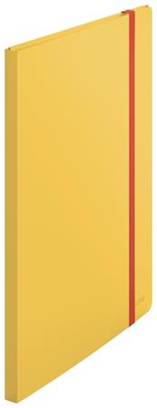 LEITZ Katalogová kniha Cosy A4, PP, 20 kapes, teplá žlutá