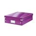 LEITZ Organizační box Click&Store, velikost M, purpurová