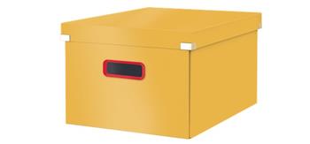 LEITZ Univerzální krabice Click&Store COSY, velikost M (A4), teplá žlutá