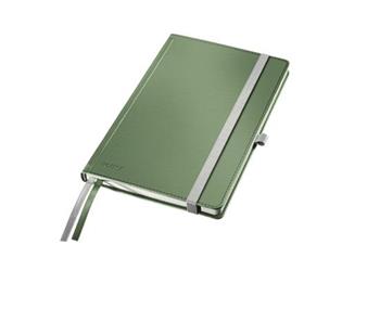 LEITZ Zápisník STYLE A5, tvrdé desky, linkovaný, zelenkavá