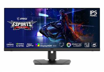 MSI Gaming monitor Optix MPG341QR, 34"/3440 x 1440 /IPS, 144Hz/1ms/1000:1/550cd / m2 /2xHDMI/DP/USB-C/USB
