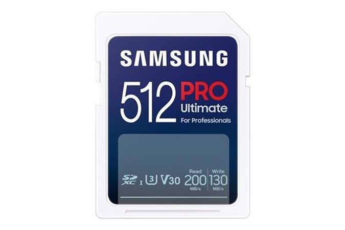 Samsung SDXC PRO ULTIMATE/SDXC/512GB/200MBps/UHS-I U3,V30