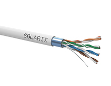 Solarix Instalační kabel CAT5E FTP PVC Eca 305m/box
