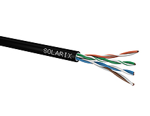 Solarix Venkovní instalační kabel CAT5E UTP PE Fca 305m/box