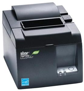 STAR Micronics tiskárna TSP143LAN Černá, LAN, řezačka