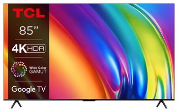 TCL 85P745 TV SMART Google TV LED/215cm/4K UHD/2700 PPI/50Hz/HDR10+/Direct LED/Dolby Atmos/DVB-T/T2/C/S/S2/VESA
