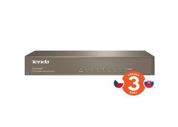 Tenda TEG1008D - 8x Gigabit Desktop Ethernet Switch 10/100/1000 Mb/s