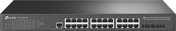 TP-Link TL-SG3428X-UPS JetStream L2 Switch 24x GElan 4x10GE SFP+ a záložním UPS napájením
