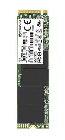 TRANSCEND MTE662T2 1TB 3K P/E SSD disk M.2 2280, PCIe Gen3 x4 NVMe 1.3 (3D TLC), 3500MB/s R, 2700MB/s W, tray balení