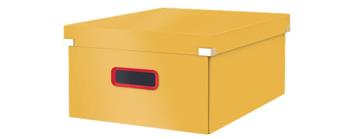 Univerzální krabice Leitz Click&Store COSY, velikost L (A3), teplá žlutá