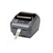 Zebra DT Printer GX420d; 203dpi, EU and UK Cords, EPL2, ZPL II, USB, Serial, Ethernet, 64MB Flash, RTC, Adjustable black line