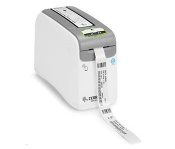 Zebra DT Printer ZD510 Wristband; ZPL II, XML, 300 dpi, EU and UK Cords, USB, USB Host, Ethernet, 802.11, BT